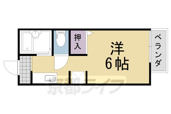 京都府向日市上植野町 西向日駅 1K アパート 賃貸物件詳細