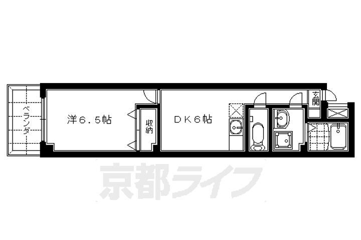 京都府京都市下京区上平野町 五条駅 1DK マンション 賃貸物件詳細