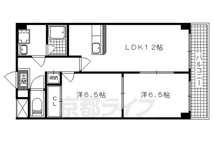 京都府京都市山科区上花山講田町 東野駅 2LDK マンション 賃貸物件詳細
