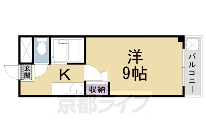 京都府京都市南区西九条大国町 十条駅 1K マンション 賃貸物件詳細