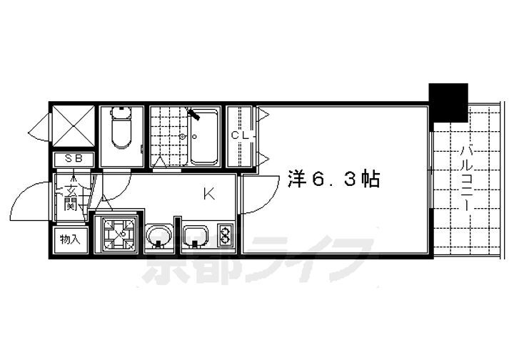 京都府京都市南区東九条南山王町 京都駅 1K マンション 賃貸物件詳細