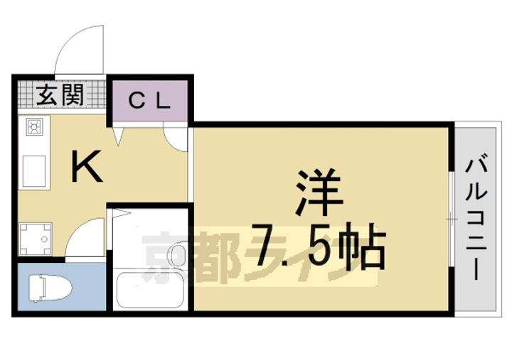 京都府京都市南区東九条中御霊町 九条駅 1K アパート 賃貸物件詳細
