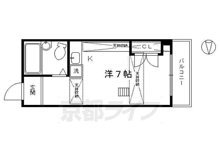 京都府京都市下京区住吉町 京都駅 1K マンション 賃貸物件詳細