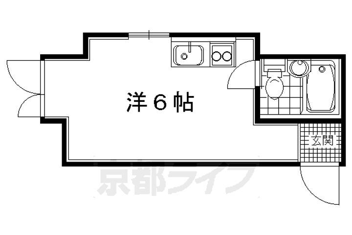 京都府京都市北区平野宮北町 北野白梅町駅 ワンルーム マンション 賃貸物件詳細
