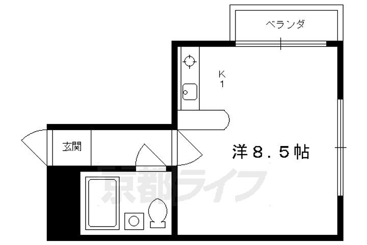 京都府京都市上京区東辰巳町 丸太町駅 ワンルーム マンション 賃貸物件詳細