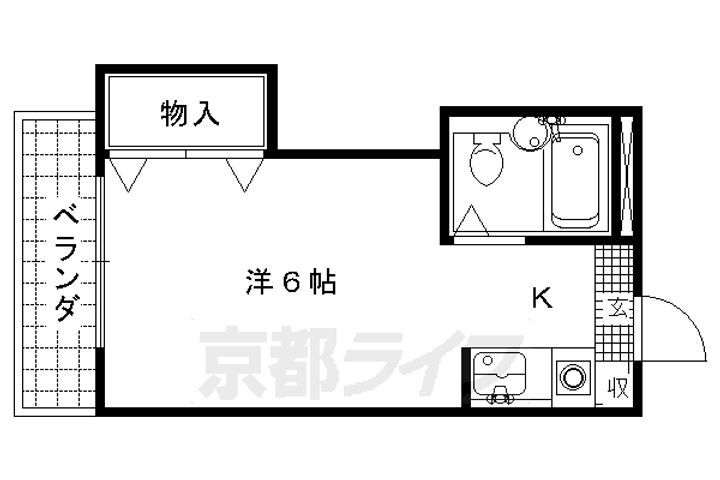 京都府京都市上京区北之御門町 今出川駅 1K マンション 賃貸物件詳細
