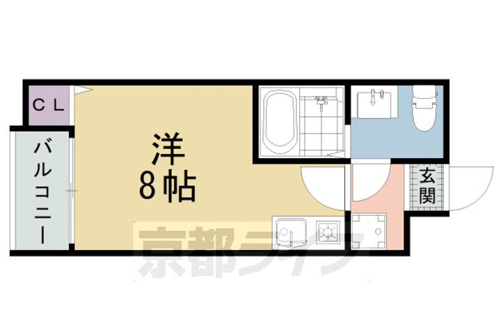 京都府京都市南区四ツ塚町 東寺駅 1K マンション 賃貸物件詳細