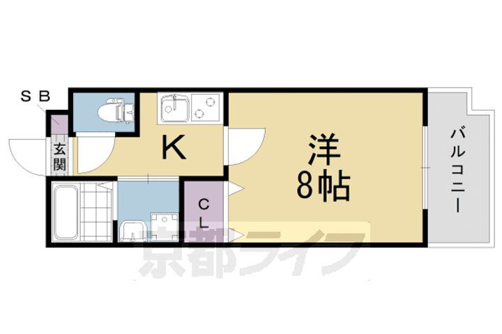 京都府京都市伏見区村上町 桃山御陵前駅 1K マンション 賃貸物件詳細