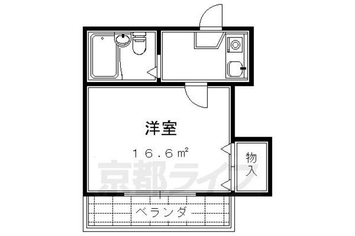 京都府京都市伏見区深草町通町 藤森駅 1K アパート 賃貸物件詳細