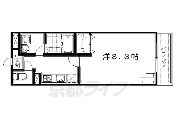 京都府京都市伏見区深草西浦町４丁目 龍谷大前深草駅 1K アパート 賃貸物件詳細