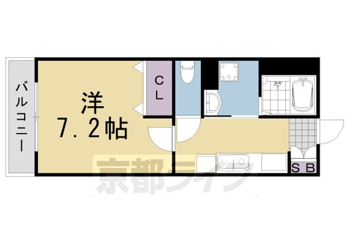 京都府京都市西京区松尾上ノ山町 上桂駅 1K アパート 賃貸物件詳細