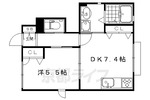 ＣＡＴ’Ｓ　ＨＯＰＥ 1階 1DK 賃貸物件詳細