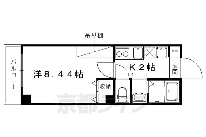 京都府京都市上京区鏡石町 今出川駅 1K マンション 賃貸物件詳細