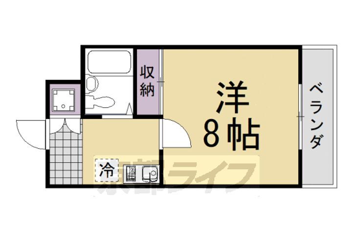 京都府京都市西京区上桂北ノ口町 上桂駅 1K マンション 賃貸物件詳細