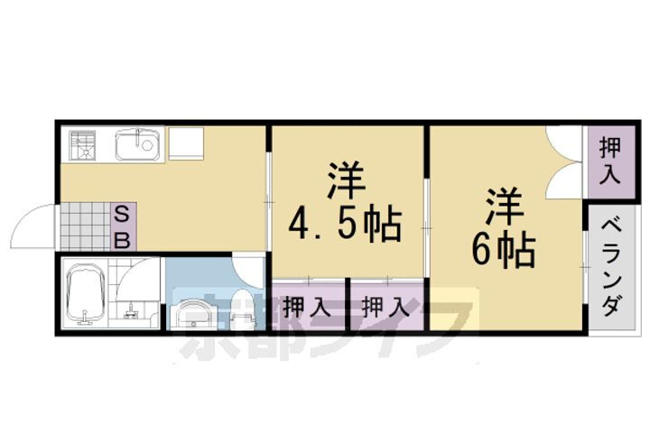 京都府京都市西京区松室中溝町 松尾大社駅 1K マンション 賃貸物件詳細