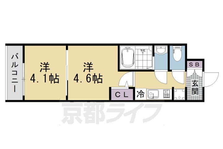 京都府京都市上京区革堂前之町 二条駅 2K マンション 賃貸物件詳細