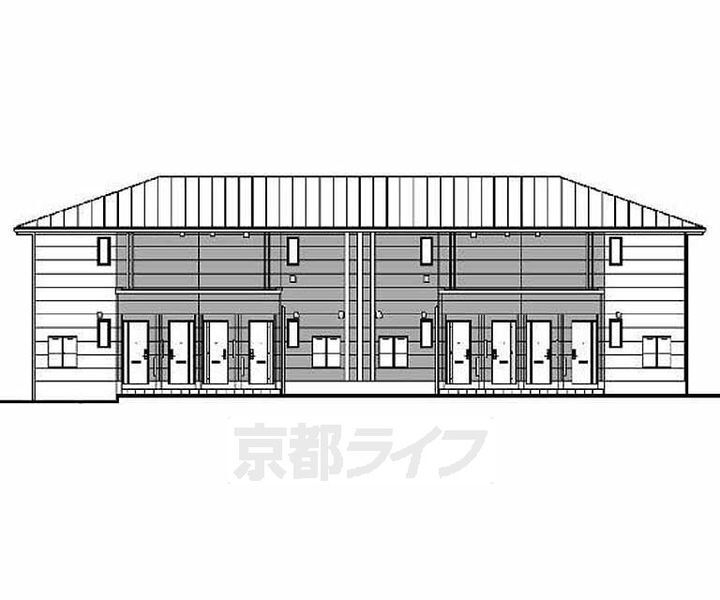京都府京都市右京区常盤下田町 2階建