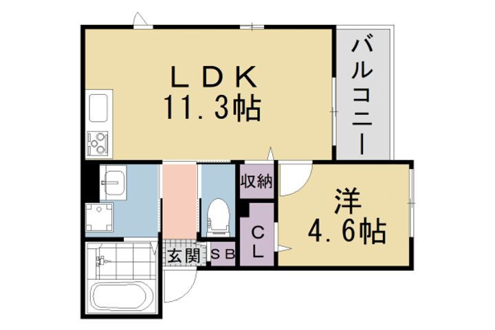 大阪府枚方市楠葉中町 賃貸アパート