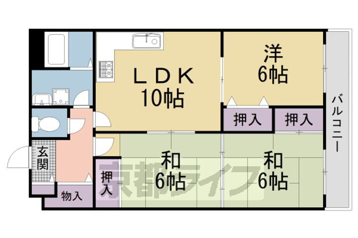 大阪府枚方市津田西町３丁目 賃貸マンション