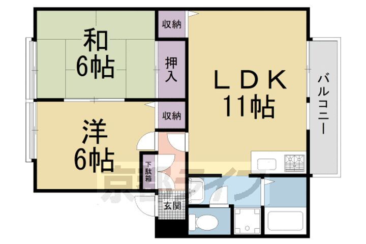 大阪府枚方市南楠葉１丁目 賃貸アパート