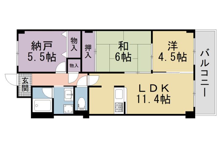 大阪府枚方市津田駅前２丁目 賃貸マンション