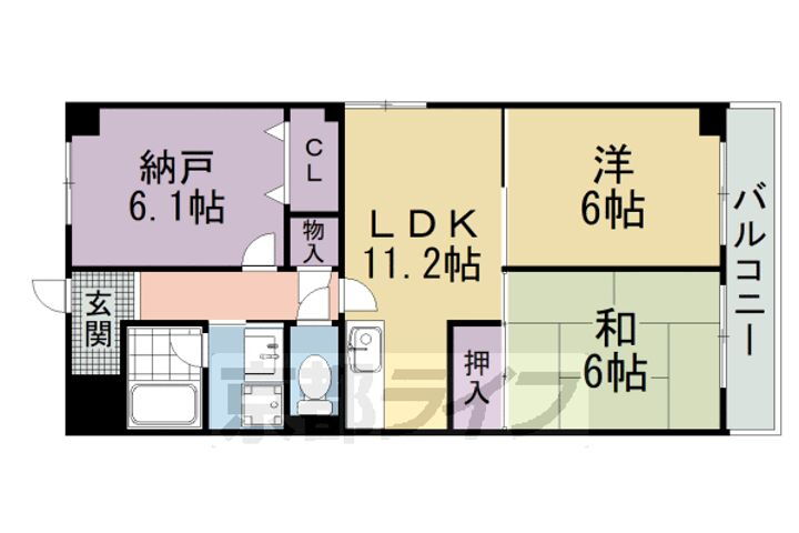 大阪府枚方市津田駅前２丁目 賃貸マンション