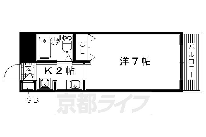 大阪府枚方市長尾家具町５丁目 賃貸マンション