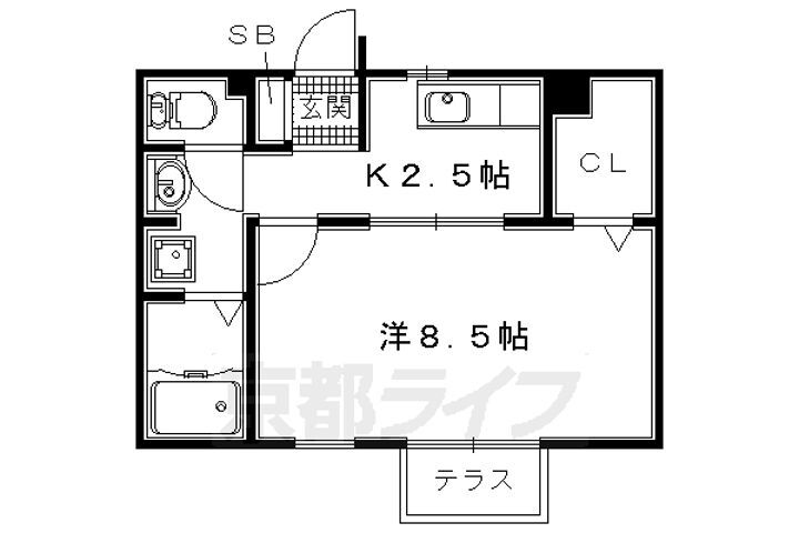 大阪府枚方市西禁野２丁目 賃貸アパート
