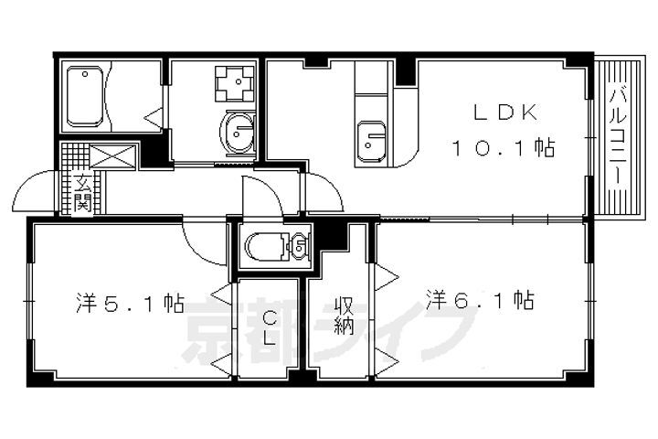 大阪府枚方市北中振１丁目 賃貸アパート