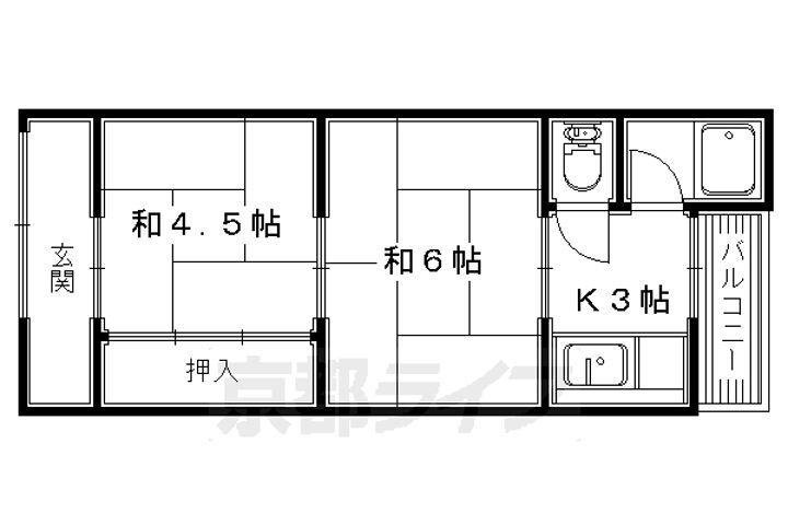 大阪府枚方市牧野本町１丁目 賃貸アパート