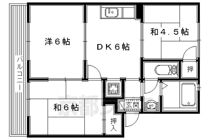 大阪府枚方市田口４丁目 賃貸アパート