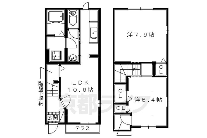 大阪府枚方市藤田町 賃貸アパート