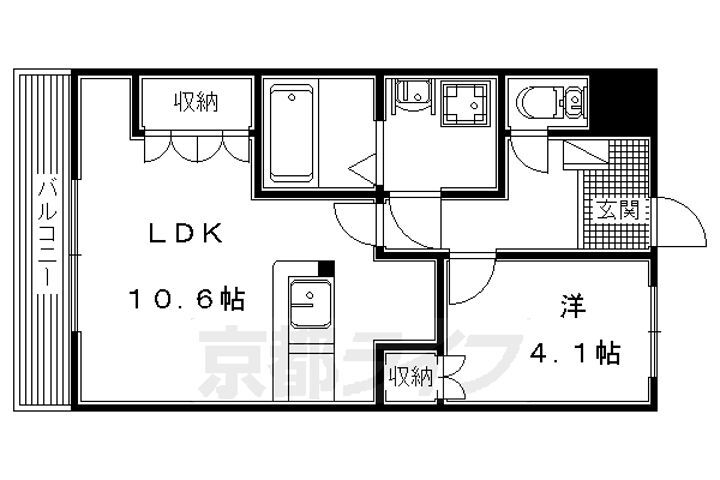 大阪府枚方市北片鉾町 賃貸アパート