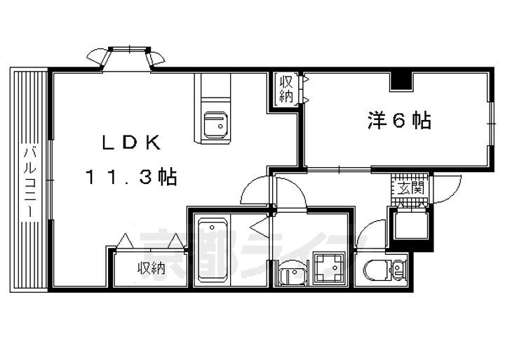 大阪府枚方市北片鉾町 賃貸アパート