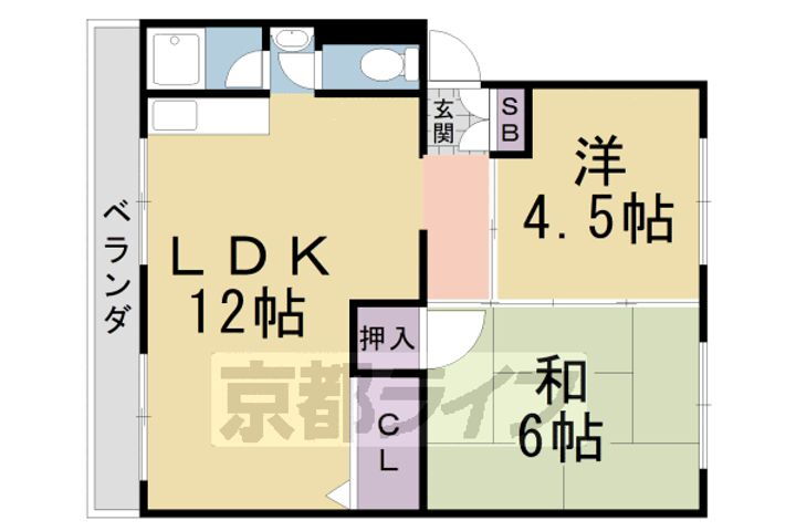 大阪府枚方市渚西１丁目 賃貸マンション