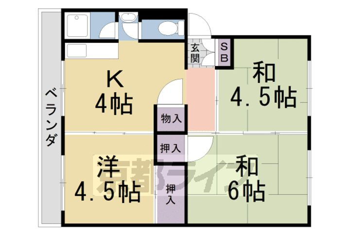 大阪府枚方市渚西１丁目 賃貸マンション
