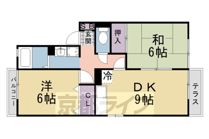 大阪府枚方市岡山手町 賃貸アパート