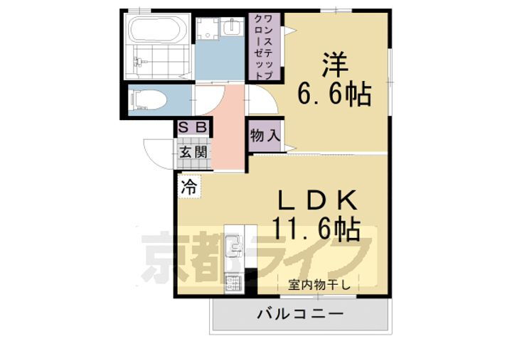 大阪府枚方市田口１丁目 賃貸アパート