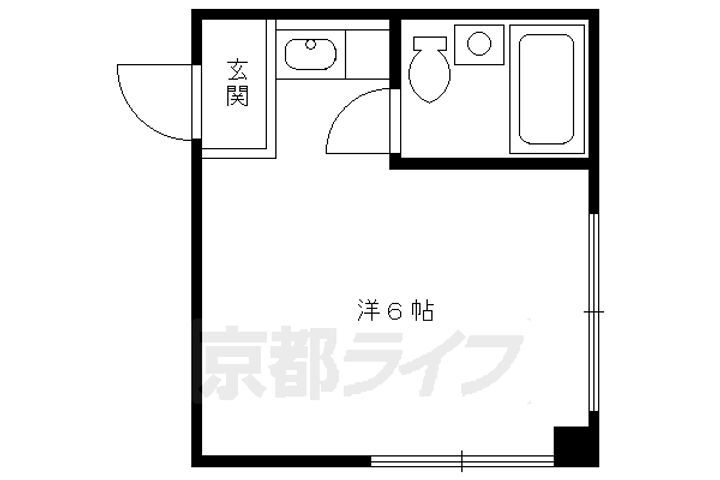 京都府長岡京市勝竜寺 長岡京駅 1K マンション 賃貸物件詳細