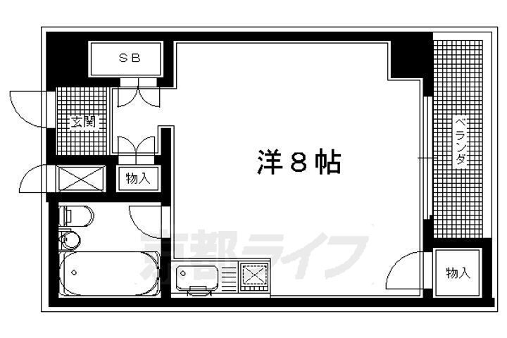 京都府向日市寺戸町久々相 向日町駅 ワンルーム マンション 賃貸物件詳細