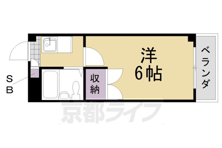 京都府京都市西京区下津林前泓町 桂駅 1K マンション 賃貸物件詳細