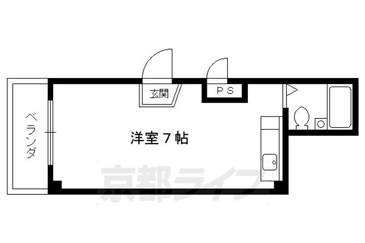 京都府京都市下京区下平野町 五条駅 1K マンション 賃貸物件詳細