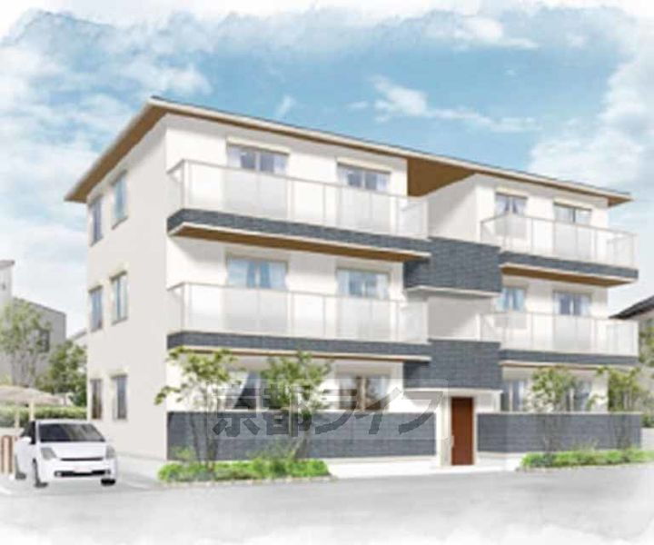 京都府京都市右京区西院松井町 3階建 