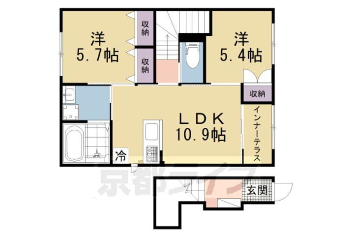 大阪府枚方市片鉾本町 賃貸アパート