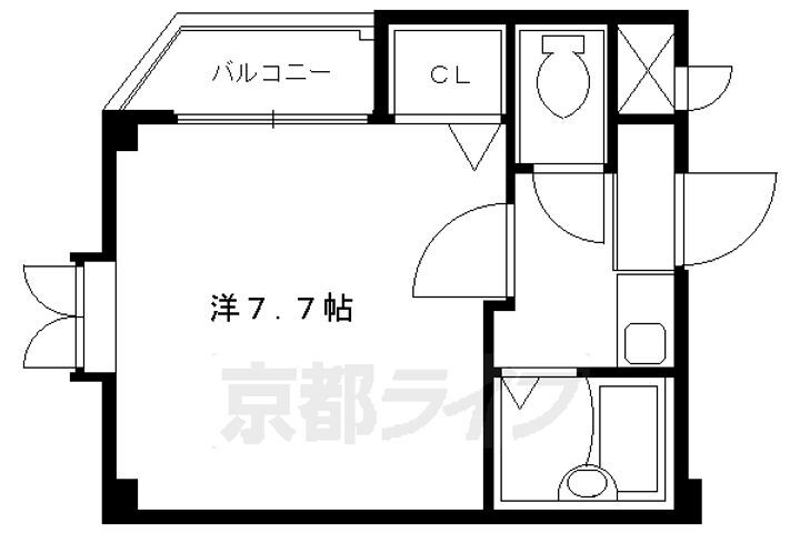京都府京都市中京区壬生下溝町 西院駅 1K マンション 賃貸物件詳細
