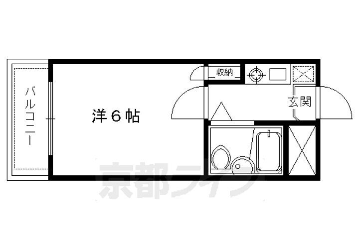 京都府京都市右京区山ノ内池尻町 太秦天神川駅 ワンルーム マンション 賃貸物件詳細