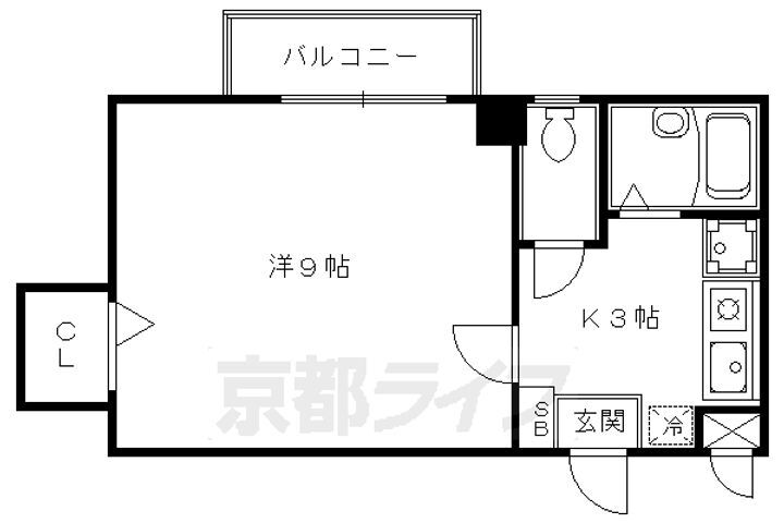京都府京都市右京区太秦安井松本町 太秦天神川駅 1K マンション 賃貸物件詳細