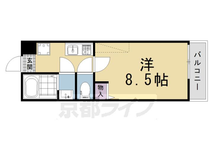 京都府京都市北区紫竹北栗栖町 賃貸マンション