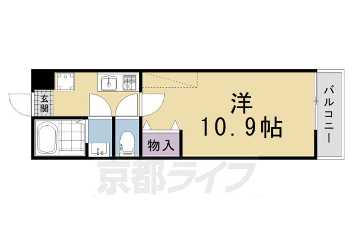 京都府京都市北区紫竹北栗栖町 賃貸マンション