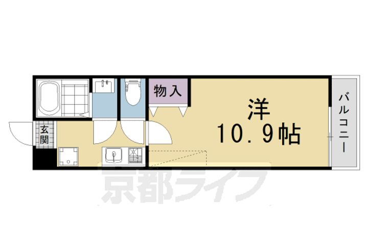 京都府京都市北区紫竹北栗栖町 賃貸マンション